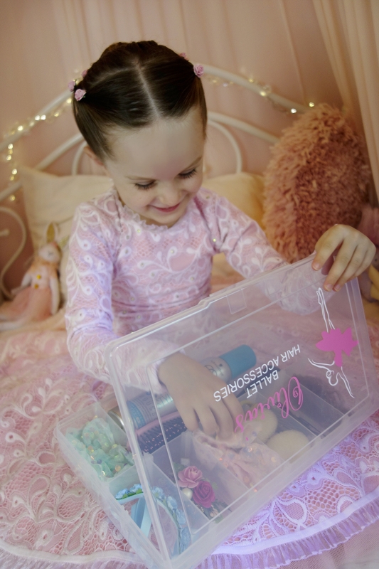 Personalised Ballet Hair Accessory Boxes