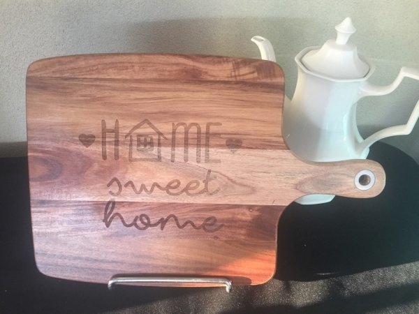 Home Sweet Home Timber Chopping Board