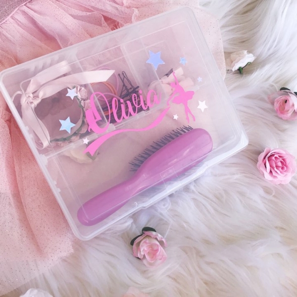 Personalised Ballet Hair Accessory Boxes