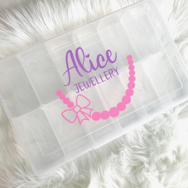 Personalised Kids Jewellery Accessory Boxes
