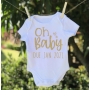 Oh Baby Custom Pregnancy Anouncement Onesie