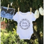 And So Our Adventure Begin Personalised Pregnancy Announcement Baby Onesie