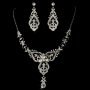 Antique Silver Plated Jewellery Set
