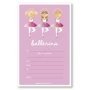 Ballerina Party Invitations - Pack of 12