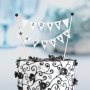Just Married Mini Cake Bunting