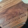 Couples Names & Date Personalised Timber Chopping Board