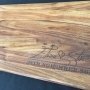 Couples Names & Date Personalised Timber Chopping Board