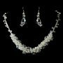 Crystal Silver AB Necklace & Earrings Set