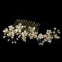 Elegant Gold Bridal Comb