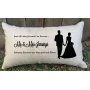 From This Day Forward Personalised Wedding Lumbar Cushion
