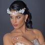 Ivory Floral Lace Bridal Headband