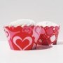Love Burst Cupcake Wrappers - Pack of 12
