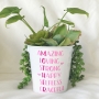 AMAZING Mother's Day Metal Pot Plant