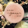Mr & Mrs Personalised Wooden Ring Box