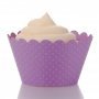Orchid Purple Cupcake Wrappers