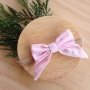 Pastel Pink Bow Girls Hair Accessory
