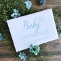 Stylish Personalised Baby Shower Guest Book