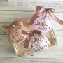 Personalised Baby's First Christmas Baubles Handmade