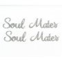 Soul Mates Silver Glitter Shoe Stickers