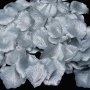 Silver Silk Rose Petals - 100 Petals