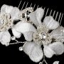 Vintage Romance Floral Bridal Comb