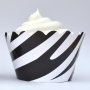 Wild Zebra Print Cupcake Wrappers - Pack of 12