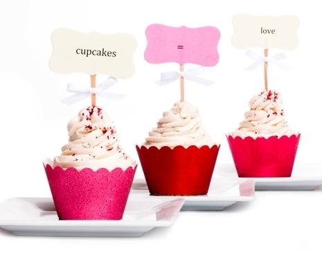 Scrumptious Valentine’s Day Red Velvet Cupcakes!
